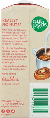 NUTPODS CINNAMON SWIRL OAT CREAMER, 11.2 FZ