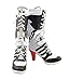 Chong Sheng Womens Cosplay Halloween White PU Pleather Shoes High Heel Boots 3.6 incehs (Female US 8)