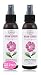Natural Bathroom Spray (2PK Lemongrass Geranium) | Odor Eliminator Using Essential Oils to Sanitize Neutralize Toilet Odors and Refresh Home, Rooms, Bathrooms primary