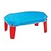 American Plastic Toys Kids’ Outdoor Sand Table, Backyard Sand Designs, Molds, and Castles, Sand Stays Dry with Waterproof Tarp Included, Safe BPA-Free Plastic, for Ages 18 Months+ , Beige