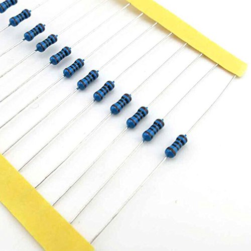 30 Values 1% Resistor Kit Assortment, 1/4W Metal Film Resistors 100 220 1K 2.2K 4.7K 10K Ohm, PoiLee 600pcs Electronics 10 Ohm-1M Ohm - Thumbnail 2