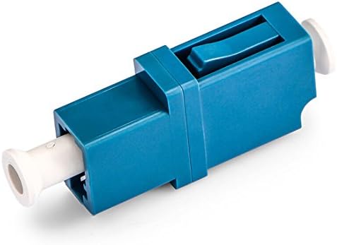 Fengyingzi Fiber Optic Adapter Single Mode UPC Simplex / Duplex Fiber Optic Extender Fiber Couplers SC/FC/ST/LC Multiple Connectors (100Pcs/Pack, GA50116-LC-LC UPC Simplex)