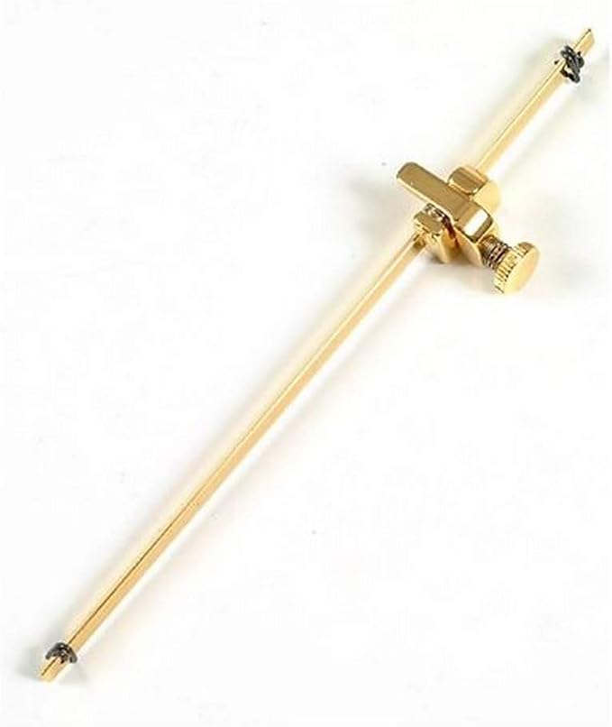 Shubb BC-25LB 5th String Banjo Capo – Long Bar Brass Capo For 5-String Banjo, Fits Up To 13th Fret
