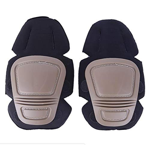 TQ 1 Pair Outdoor Adult's Tactical Protective Knee Pad Support Paintball Combat Knee Protector Kneepads,B
