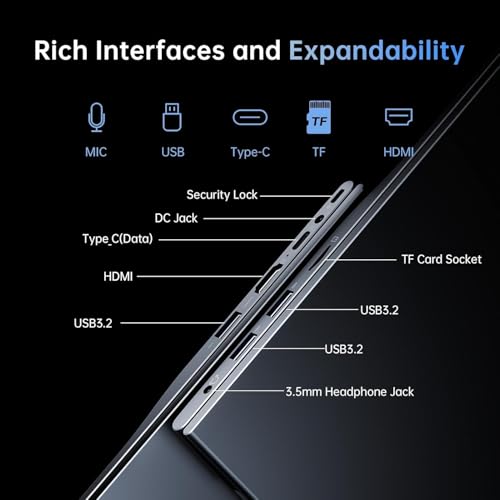2026 Laptop 15.6" HD IPS Display Laptop with N95 Processor, Laptops 16GB RAM 256GB SSD Work Laptops UHD Graphics, Student Laptop Business Computer Light&Thin, Metal Shell, Webcam, Win, Type-C, USB3.2