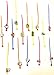 15 Birdy Bling Poultry Leg Charms/Bands. Size 7 - 14. Fun way to identify your chicken, duck, geese, and other poultry.