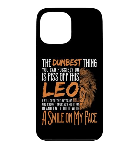 Leo Symbol Horoscope July August Zodiac Sign Astrology Case for iPhone 13 Pro M…