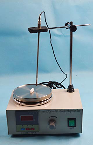 INTBUYING Laboratory Magnetic Stirrer Hotplate Heating Plate 85-2 Digital Hot Plate Mixer 110V - Thumbnail 2