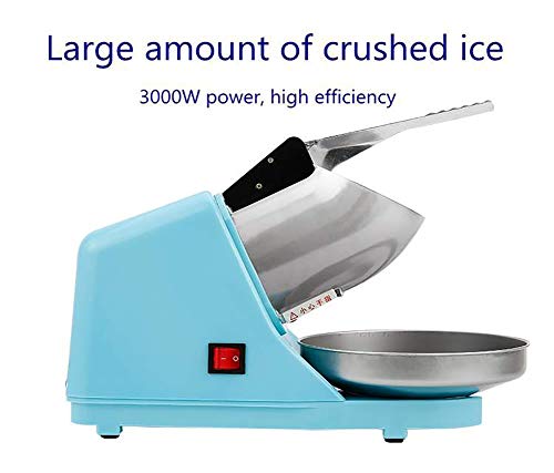 Summer Eiscrusher Maschine, Kleine automatische Doppelmesser-Smoothie-Maschine für den Haushalt, Restaurant Bar Frost… – Bild 5