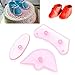 Mimgo Store Baby Shoes Birthday Cake Decorating Mold Cutter Fondant Sugarcraft Tool set of 3pc