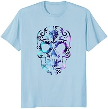 Sugar Skull T Shirt For Women For Women Light Stroke