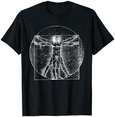 Amazon.com: Leonardo Da Vinci Vitruvian Men's T-Shirt T-Shirt