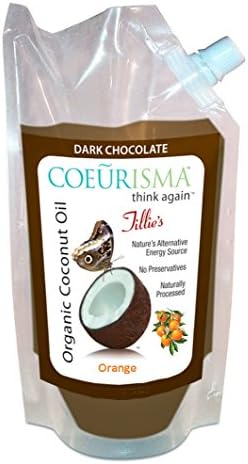 Coeurisma Orange Dark Chocolate Coconut Oil - Tillie's (5 Ounce)