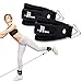 Pair of Premium Quality Ankle Strap For Kickback Cable Machines Best Ankle Cuff For Leg Workout Equipment - Cuffs For Leg Exercise And Workout Machine - Ideal Ankle Cable Strap For Men And Women Black