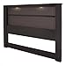 South Shore Gloria 3 Piece Queen Platform Bedroom Set in Chocolate