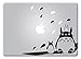 SHANCrafts Totoro Studio Ghibli Apple Macbook Decal Vinyl Sticker Apple Mac Air Pro Retina Laptop sticker
