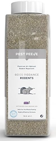 Good Riddance Rodent Pellets - Natural Mouse Repellent Formula - Repels and Deters Rats, Mice and Voles - Optimized for Indoor Use - Humane, Trap Alternative, Eco-friendly and Family Safe (1lb.)