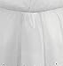 FRESH IDEAS Eyelet Bed Skirt Dust Ruffle Embroidered Details, Classic 14” Drop Length Gathered Styling, Twin, White (Model: FRE30014WHIT01)