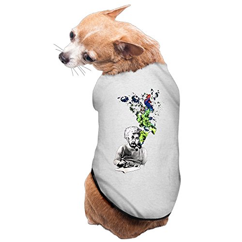 Albert Einstein Smoking Cozy Puppy Dog Coat