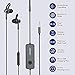 Lasuney Active Noise Cancelling Earbuds, Active Noise Cancelling Earphones, 20H Playtime ANC Wired Earbuds in Ear Stereo Awareness Monitor Headphones with Microphone and Built-in Magnetsthumb 1