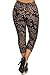 Leggings Depot Women's Popular Plus Paisley Insignia Capri Cropped Printed Leggings