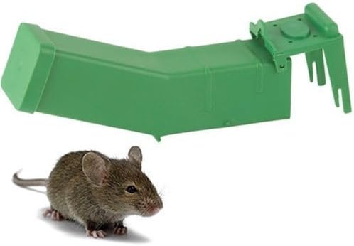 HHHunting® Pack Of 2 Reusable Humane Mouse Traps, Rodent Trap, Mouse Traps No Kill Mice Traps Humane Live Catch and Release Non Lethal Mouse Trap. Children And Pet Friendly.
