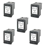 Generic Remanufactured Ink Cartridge Replacement for HP CH563WN ( Black 5-Pack )