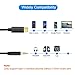 aceyoon USB C to 3.5mm Audio Aux Jack Cable 3ft Type C Adapter to 3.5mm Headphone Stereo Cord Compatible for Pad Pro 2018, Note20/10+, Pixel 3 4XL and More USBC Devices Without 3.5mm Port