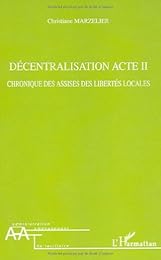 Décentralisation acte II
