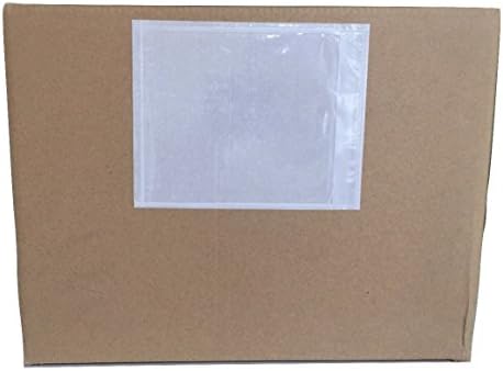 500 - 7" X 10" - Clear Packing List Envelope (Plain - No Print)