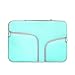 Ivencase 13-Inch Neoprene Laptop Sleeve with Zipper & Built-in 2 Pockets, Hot teal