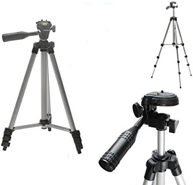 Pluvios Premium Lightweight Full Size Digital SLR Camera Tripod with Quick Release + tripod carry bag for Fujifilm Finepix AV, JV, JX, JZ, HS, S***, SL, X Series � 2 Year warranty