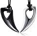Mens Stainless Steel Wolf Tooth Pendant Necklace with Free Cable 22-26 Inches