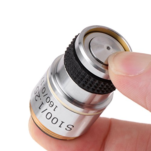 4X 10X 40X 100X Achromatic Objective Lens for Biological Microscope 185