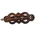 Evolatree Natural Hair Barrettes for Women and Men - Handmade Wood Barrette Hair Pin - Unique Wooden Hair Styling Accessories - 4
