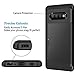 SAMONPOW Case for Galaxy S10 Plus Case Hybrid Galaxy S10 Plus Wallet Case Dual Layer Protective Shell Hard PC Soft TPU Bumper Credit Cards Slot Cover for 2019 Samsung Galaxy S10 Plus 6.4 inch Black