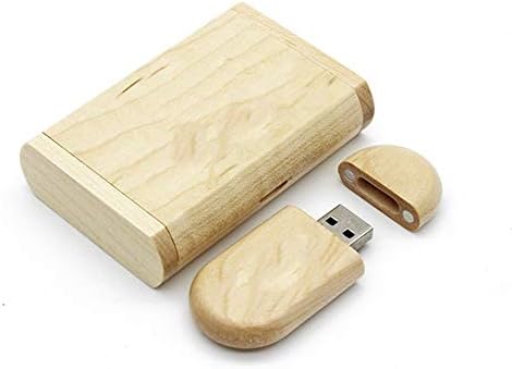 Pendrive - Lápiz de Memoria USB 2.0 (Madera de Arce, con Caja ...