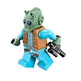 LEGO Star Wars Minifigure Bounty Hunter Greedo with blaster gun (75052)