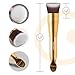 Foundation Makeup Brush Flat Top Kabuki Brush for Liquid Cream Powder Mineral Cosmetics, Blending Stippling Concealer Blurring Buffing Brush