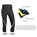 Women Sauna Weight Loss Sweat Pant Fashion Design Slimming Neoprene Hot Body Shaper Leggings (Black Capri-Shorter, 3XL)