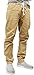 Victorious Mens Twill Jogger Pants (XL, Wheat)