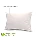 100% Organic Cotton Covered Wool Filled Pillow Standard/Classic Size