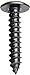 Small Parts 0612APTB Steel Sheet Metal Screw, Black Oxide Finish, Truss Head, Phillips Drive, Type A, #6-18 Thread Size, 3/4