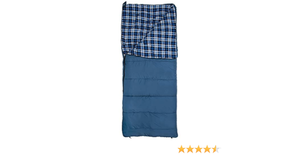 Amazon Com Alps Mountaineering Camper Flannel Outfitter 45 Sleeping Bag Sports Outdoors