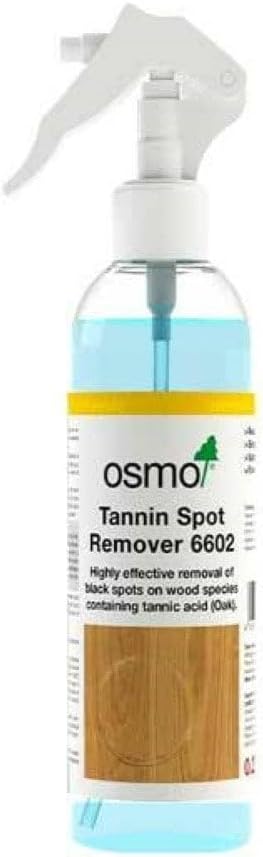 Osmo Tannin Spot Remover 250ml for Oak Wood Floors Furniture Interior