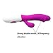 NewMagic® Double Vibrating Female Vibrator - Double Stimulation of G-Spot and Clitoris - 30-Frequency Vibration - Silent yet Power Massager for Female, Male, Lover Couples Masturbator - Discreet Package (Purple)