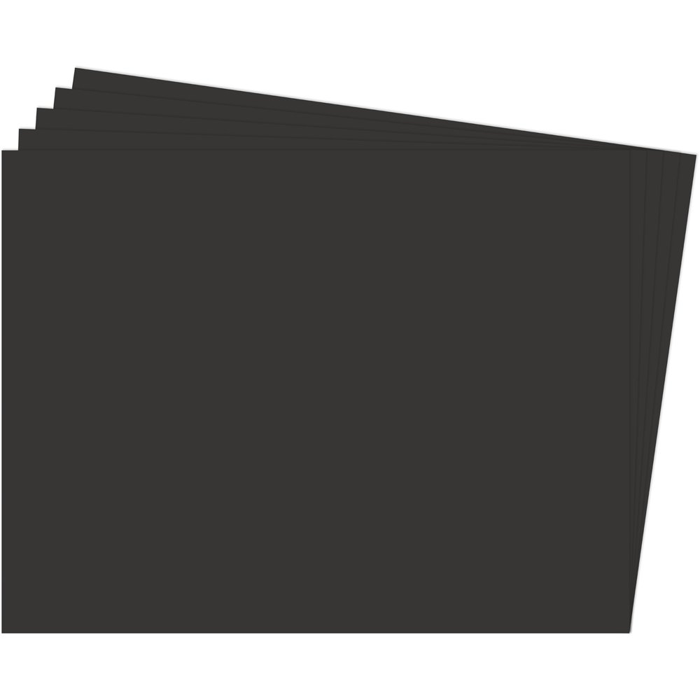 Fixo 11100510 – Pack of 125 Card, 50 x 65 cm, Black