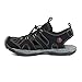 Northside Mens Burke II Sport Athletic Sandal, Black/Red, 10 M US