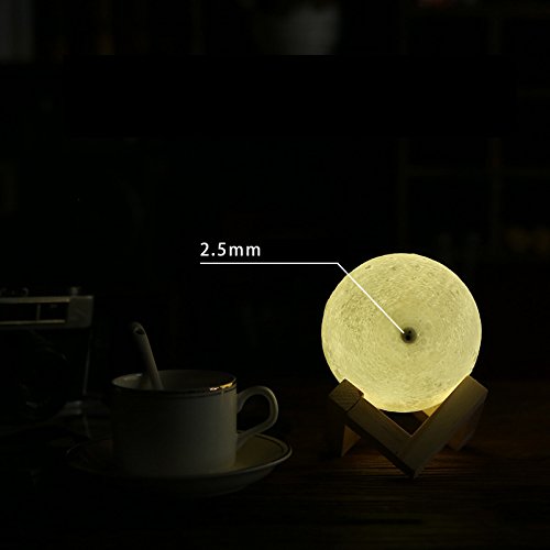 LED Moon Night Light, denshine 3.1\