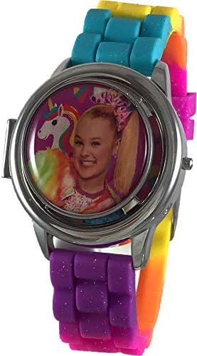 Amazon Com Jojo Siwa Lcd Watch With Spinner Dial Watches